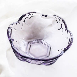 Bol <span class=keywords><strong>en</strong></span> <span class=keywords><strong>verre</strong></span> pour dessert multicolores, crème glacée aux champignons blancs, salade, <span class=keywords><strong>petit</strong></span> bol frais créatif, directement de l'usine - Product Image 2