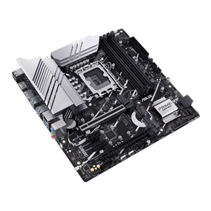 เมนบอร์ด D4 ASUS <span class=keywords><strong>PRIME</strong></span> Z790M-PLUS รองรับ13th Intel และโปรเซสเซอร์หลัก12th พร้อมพอร์ต4 x SATA 6พอร์ตกิกะไบต์/วินาที1พอร์ตแสดงผล X - Product Image 5