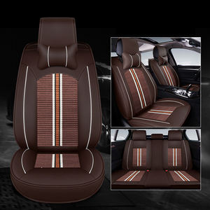 Nouveau Imperméable À L'eau Universelle PU Cuir PVC Luxe Housse De Siège <span class=keywords><strong>Auto</strong></span> - Product Image 5