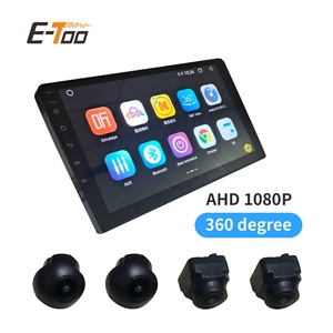 3D toàn cảnh máy ảnh Android 4 kênh 360 độ toàn cảnh đảo ngược hệ thống AHD 1080p máy ảnh và xe 360 xem - Product Image 3