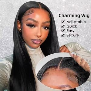 วิกผมแท้สีเทาไฮไลท์หรูหรา 13x4 13x6 HD Lace Frontal  ไร้กาว  ทรงลอนบอดี้เวฟ  แนวผมธรรมชาติ - Product Image 6