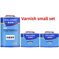 Ensemble de vernis en cristal haute brillance pour voitures Peinture miroir transparent brillant Caractéristique à changement de couleur Revêtement liquide à pulvérisation facile