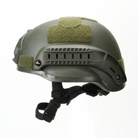 Casque de moto tactique rapide ABS haute résistance de protection personnalisée avec visière