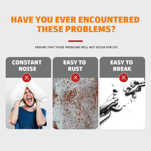 Perlengkapan Pintu Garasi Geser Baja Galvanis CHI, Engsel Pintu Garasi Baja, Kotak Perlengkapan - Product Image 4