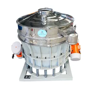 Industrial Different Mesh Vibrating Screen Vibratory Sieve Separator For Screening Flour