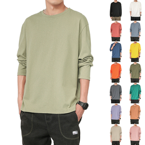 Tùy Chỉnh Mens Dài Tay Áo Bông T Áo <span class=keywords><strong>S</strong></span>ơ Mi Đầy Đủ Tay Áo Crew Neck Unisex Tee Trong Kích Thước <span class=keywords><strong>S</strong></span> <span class=keywords><strong>M</strong></span> <span class=keywords><strong>L</strong></span> <span class=keywords><strong>XL</strong></span> 2XL 3XL 4XL Cho <span class=keywords><strong>M</strong></span>ùa Xuân Và <span class=keywords><strong>M</strong></span>ùa Thu - Product Image 1