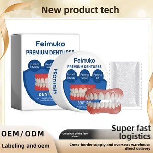 Nouvel arrivage : Kit de prothèses dentaires en silicone, couvre-dents, placages dentaires à clipser, prothèses complètes pour un <span class=keywords><strong>sourire</strong></span> éclatant et blanc - Product Image 3