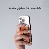 Casing Ponsel Lipat Premium Kulit PU Magnetik N52 untuk iPhone 15/16/17/18 Pro Max dengan Slot Kartu Kredit/ID dan Tali Pengikat yang Dapat Disesuaikan