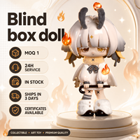 Missy SweetSad Loli Blind Box Serie Crow Paradise Figura Coleccionable de Conejita Adorable Juguete Kawaii Adorno de Escritorio Regalo para Niña