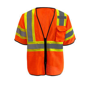 <span class=keywords><strong>Chaleco</strong></span> de Trabajo Reflectante de Alta Visibilidad <span class=keywords><strong>para</strong></span> Topógrafos, Construcción, Electricistas, con Certificación EN471 - Product Image 3