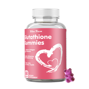 Wins Town Glutathione Gummies Marine Collagen Vitamin Skin Whitening Brightening Hair Nail Bone Health Dietary Supplement Gummy - Product Image 1