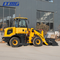 2024 LTMG Machine de terrassement mini chargeuse diesel compacte 1,8 tonne 2 tonnes 3 tonnes chargeuse sur pneus avec moteur EuroV EPA