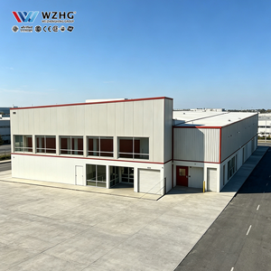 Grand entrepôt préfabriqué à portée libre pour projets de stockage industriel - Product Image 1