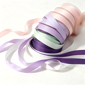 Wholesale Solid Polyester Grosgrain Ribbon Multiple Sizes for <b>Gift</b> Wrap Hair <b>Bow</b> Wedding Craft Sewing Accessories Supply - Product Image 2