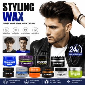Cera para Peinar el Cabello para Hombre, Fijación Fuerte, Acabado Mate, Pomada para el Cabello, Aspecto Natural, Producto Texturizante para Peinar, Fábrica OEM, MOQ - Product Image 1