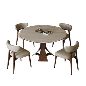 Mesa Redonda Moderna <span class=keywords><strong>de</strong></span> Diseño <span class=keywords><strong>de</strong></span> Mediados <span class=keywords><strong>de</strong></span> Siglo, Superficie <span class=keywords><strong>de</strong></span> Piedra, <span class=keywords><strong>Precio</strong></span> Bajo, Venta al por Mayor - Product Image 4