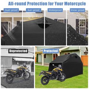 Tente de rangement pour moto imperméable d'extérieur avec couverture pour moto D0100HP3TIA, rangement imperméable pour moto - Product Image 4