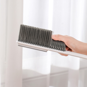Plastic Eco-Friendly <b>White</b> <b>Double</b>-sided Multi-functional <b>Bed</b> & Dust Cleaning Brush with Soft Hair Household Use Sanga CD004 - Product Image 6
