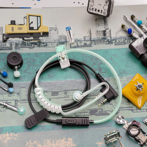 Binqi Tùy Chỉnh Có Dây Móc Tai Tai Nghe 3.5Mm Giao Diện Microphone Tai Nghe Hai Chiều Đài Phát Thanh Walkie Talkie Âm Nhạc Nghe ANC Ipx5 - Product Image 4