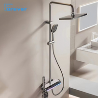 Fabricants vente en gros complet en laiton corps douche ensemble ménage salle de bain buse sous pression salle de bain douche bain