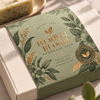 Manchons d'emballage personnalisés imprimés, bandeaux en papier avec logo pour boîtes de produits alimentaires, de boulangerie, de cadeaux, de savons et autres emballages.