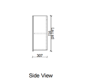 Petites armoires de cuisine modulaires, construction en contreplaqué MDF, panneaux de porte de style shaker, finition PVC/lacquer, plan de travail en quartz, prêt à l'emploi - Product Image 3