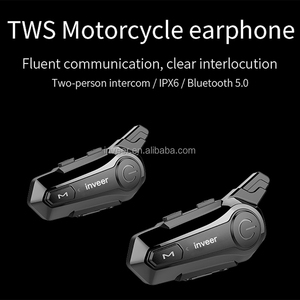 Inveer 1000m Bluetooth Duplex intercomunicador Para Moto Bluetooth xe máy liên lạc tai nghe x1plus cho mũ bảo hiểm phụ kiện - Product Image 4