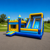 Château gonflable pour enfants, tout-petits, usage commercial, avec toboggan, structure de saut gonflable, château gonflable extérieur