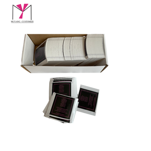 Manufacturer Cup Coaster sticker Customized Set Cheap Beer Wine Drink Paper Cup Mats Modern Cardboard Paper Coasters sticker - Product Image 4