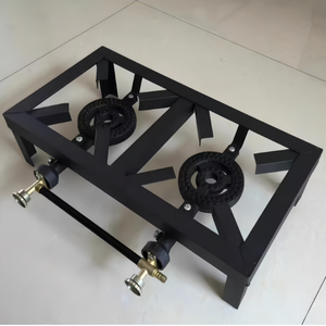 Economy Home Commercial veicolo ricreativo all'aperto Picnic temporaneo in acciaio inossidabile Base facile da pulire semplice stufa a Gas - Product Image 5