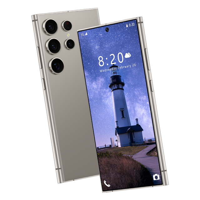 2025 New Design S25 Ultra 5G Smartphone 12G+512GB Global Version 108MP Rear Camera French Operating Language Smart Cell Phone