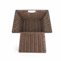 Groothandel Wicker Rattan Fruitmand Supermarkt Displaymand Groenteopslag Geweven Productenbak