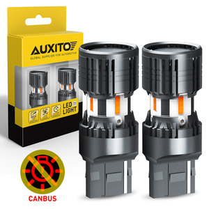 Bombillas LED AUXITO para Direccionales, 12V, Color Ámbar, Compatibles con Canbus, Alta Potencia, Repuesto para Iluminación Automotriz - Product Image 1