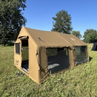 Proveedor de Tiendas de Campaña FR OEM/ODM, Tienda de Campaña Grande de Algodón Oxford para Acampar en Familia y Proyectos de Glamping