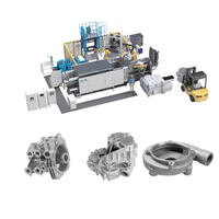 LH-HPDC 900T Chambre froide à pression qui souffre de secousses fréquentes, ce qui n'entraîne pas facilement de déformation du support en aluminium des grands équipements VR.