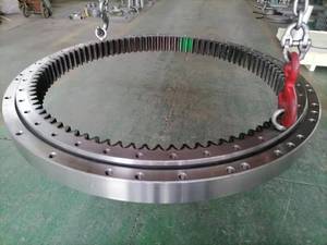 볼 베어링 020.50.2000 OEM ISO 국자 포탑 이중 행 회전 플레이트 회전 링 베어링 - Product Image 2