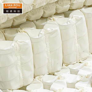 Matras van luxe geweven stof, pocketvering, hybride <span class=keywords><strong>memory</strong></span> <span class=keywords><strong>foam</strong></span>, queensize, opgerold en gecomprimeerd - Product Image 2