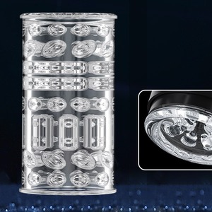 Heetverkopende draagbare telescopische beker voor volwassenen, masturbatie-apparaat voor mannelijke penetratie-oefeningen, premium masturbatoren - Product Image 4