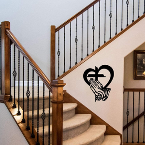 Poteau de rampe d'escalier réglable en acier EFS, noir mat, fixation au sol, design minimaliste, résistant à la rouille, garantie 5 ans+, balustrades - Product Image 6