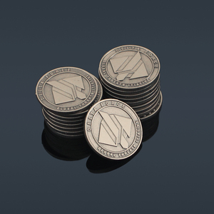 금속 공예 델타 포스 호크옵스 아연 합금 사용자 정의 로고 3D 4CM 델타 액션 금속 동전 게임 컬렉션 골드 기념 동전 - Product Image 3