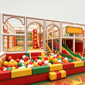 Softplay Custom Toddler Friendly Colorful Carnival Playground All Round Activity Play Set for Kids Entertainment Venues - Product Image 1