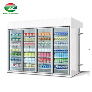 Chambre froide combinée <span class=keywords><strong>réfrigérateur</strong></span>-congélateur à économie d'énergie avec affichage, type chambre froide de plain-pied - Product Image 6