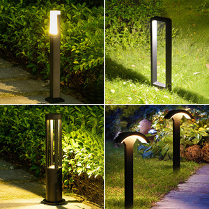 Lampe solaire de jardin en aluminium LED IP65 résistante à l'eau 5000K lumière du jour CRI90 avec détecteur de mouvement 30000 heures - Product Image 6