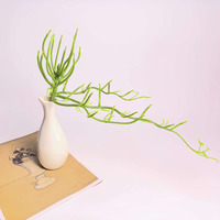 Vente en gros de brindilles artificielles, branches sèches, lianes décoratives murales, accessoires pour plantes bonsaï, lianes de Noël imperméables