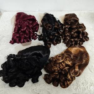 Promotion Letsfly : Perruques en Cheveux Humains en Gros, Ondulées et Volumineuses à 200 %, 18 Pouces, Perruques Lace Front 13x4 en Cheveux Humains - Product Image 3