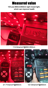 Sabuk Terapi Cahaya Merah Ideatherapy untuk Perawatan Pinggang, Bahan Ramah Kulit, untuk Menghilangkan Rasa Sakit, Inframerah Portabel untuk Tubuh - Product Image 5