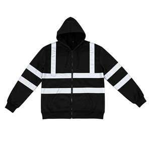 Sudaderas de Seguridad EN ISO 20471 Clase II con Cremallera Completa, Forro Polar, Alta Visibilidad, Impermeables, Cálidas, para Ferrocarriles y Construcción de Carreteras, ODM - Product Image 1