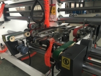 Máquina de Coser Cajas de Cartón Corrugado Semiautomática/Grapadora Eléctrica/Máquina de Coser/Dobladora de Cartón de Doble Pieza