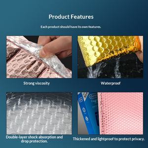Bolsa de Embalaje Exterior para Cosméticos <span class=keywords><strong>Hua</strong></span> <span class=keywords><strong>Du</strong></span> Poly Bubble de Tres Capas Compuestas de 8 mm de Grosor - Product Image 5