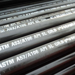 ASTM A53 A106 API 5L GR.B Kohlenstoff-Gasstahlrohr ASME B36.10 ERW-Stahlrohr API 5L GrB PSL1 PSL2 3LPE-beschichtetes nahtloses Stahlrohr - Product Image 4
